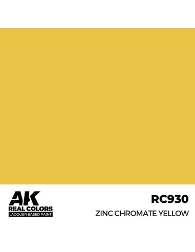Real Colors: Zinc Chromate Yellow 17 ml. 