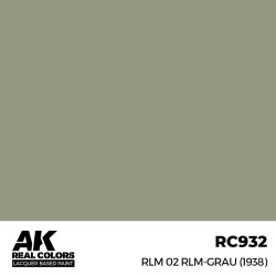 Real Colors: RLM 02 RLM-GRAU (1938) 17 ml.  2