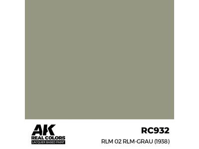 Real Colors: RLM 02 RLM-GRAU (1938) 17 ml. 