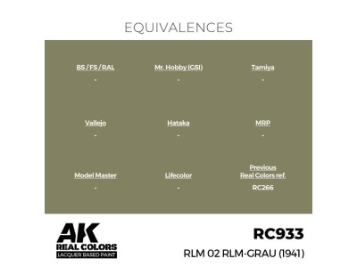 Real Colors: RLM 02 RLM-GRAU (1941) 17 ml. 