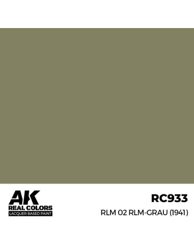 Real Colors: RLM 02 RLM-GRAU (1941) 17 ml. 