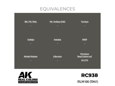 Real Colors: RLM 66 (1941) 17 ml. 