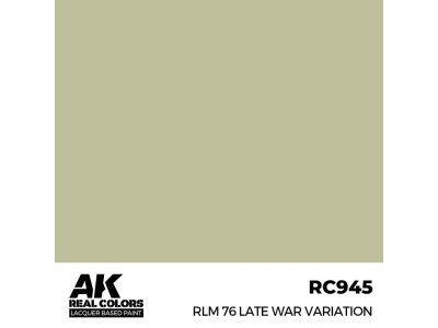 Real Colors: RLM 76 Late War Variation 17 ml. 