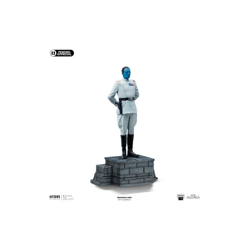 AHSOKA - Grand Amiral Thrawn - Statuette Art Scale 1/10 24.5cm