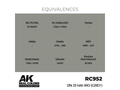 Real Colors: IJN J3 HAI-IRO (GREY) 17 ml. 