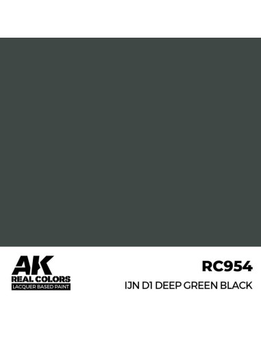 Real Colors: IJN D1 Deep Green Black 17 ml. 
