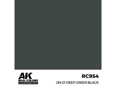 Real Colors: IJN D1 Deep Green Black 17 ml. 