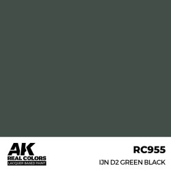 Real Colors: IJN D2 Green Black 17 ml.  2