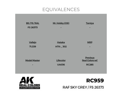 Real Colors: RAF Sky Grey 17 ml. 