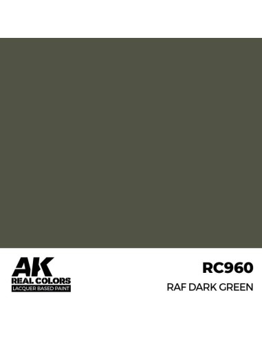Real Colors: RAF Dark Green 17 ml. 