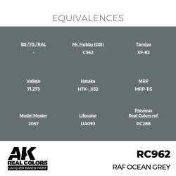 Real Colors: RAF Ocean Grey 17 ml. 