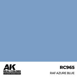 Real Colors: RAF Azure Blue 17 ml.  2