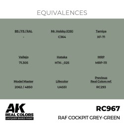 Real Colors: RAF Cockpit Grey-Green 17 ml. 