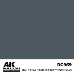 Real Colors: RAF Extra Dark Sea Grey BS381C/640 17 ml.  2