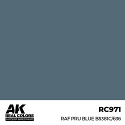 Real Colors: RAF PRU Blue BS381C/636 17 ml.  2