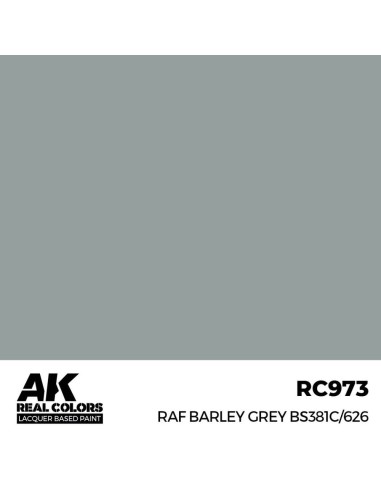 Real Colors: RAF Barley Grey BS381C/626 17 ml. 