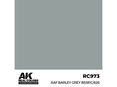 Real Colors: RAF Barley Grey BS381C/626 17 ml. 