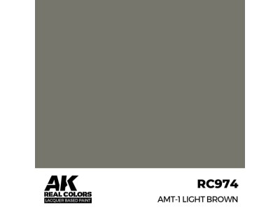 Real Colors: AMT-1 Light Brown 17 ml. 