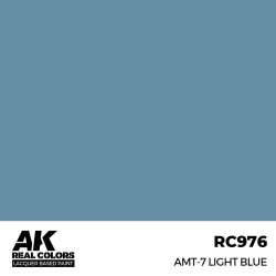 Real Colors: AMT-7 Light Blue 17 ml.  2
