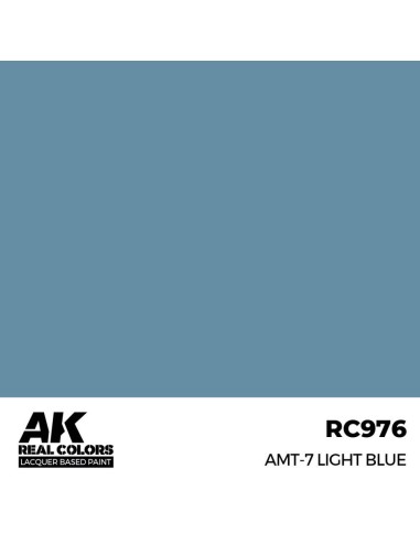 Real Colors: AMT-7 Light Blue 17 ml. 