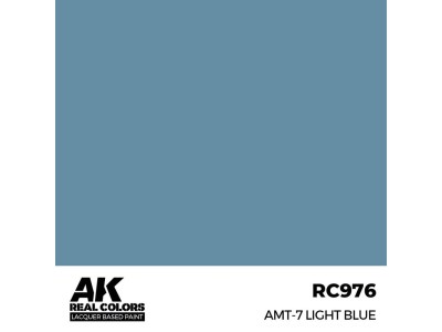 Real Colors: AMT-7 Light Blue 17 ml. 