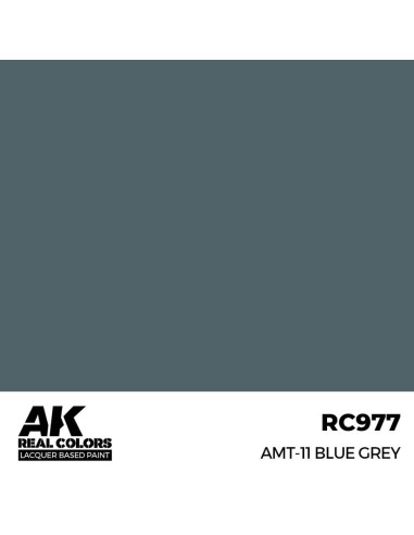 Real Colors: AMT-11 Blue Grey 17 ml. 