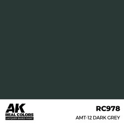 Real Colors: AMT-12 Dark Grey 17 ml.  2