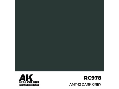 Real Colors: AMT-12 Dark Grey 17 ml. 