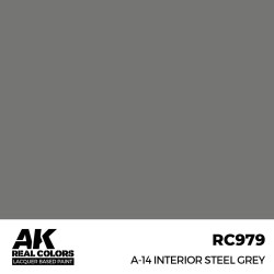 Real Colors: A-14 Interior Steel Grey 17 ml.  2
