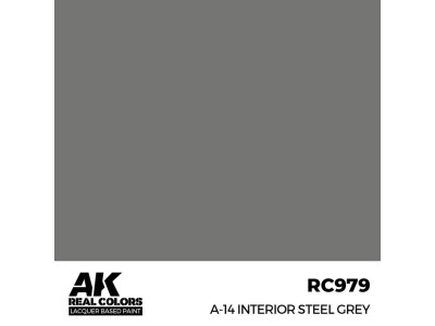 Real Colors: A-14 Interior Steel Grey 17 ml. 