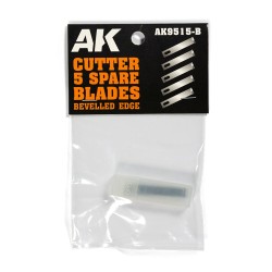 BEVELLED EDGE (5 SPARE BLADES) Replacement 