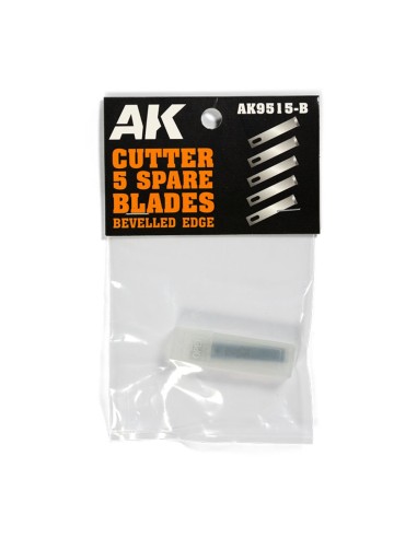 BEVELLED EDGE (5 SPARE BLADES) Replacement 