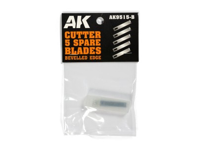 BEVELLED EDGE (5 SPARE BLADES) Replacement 