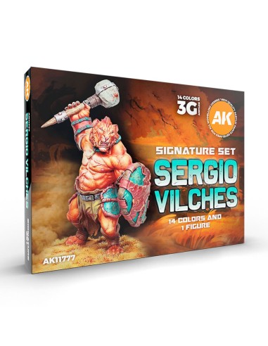 SIGNATURE SET SERGIO VILCHES SET (Miniature Shimbarashe- Yedharo Model included) 