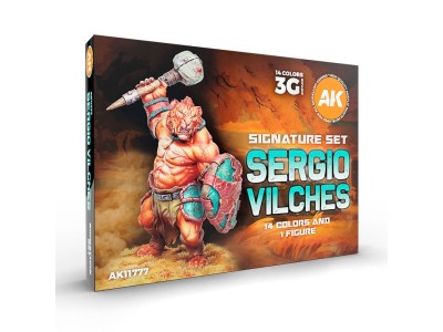 SIGNATURE SET SERGIO VILCHES SET (Miniature Shimbarashe- Yedharo Model included) 
