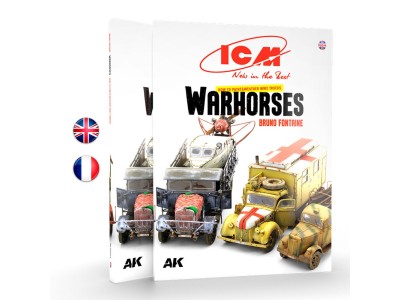 ICM - HOW TO PAINT &WEATHER WW2 TRUCKS WARHORSES - FR 