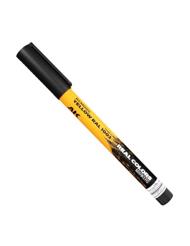 Real Colors Markers: YELLOW RAL1003 