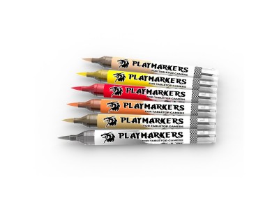 PLAYMARKERS SET - HEROES (6 ref.) 