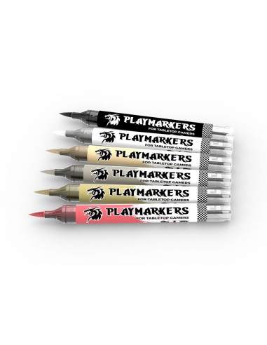 PLAYMARKERS SET - SKELETONS & ZOMBIES (6 ref.) 