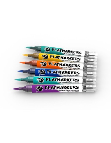 PLAYMARKERS SET - CLOTHES & ORNAMENTS  (6 ref.) 