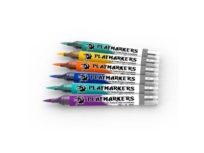 PLAYMARKERS SET - CLOTHES & ORNAMENTS  (6 ref.) 