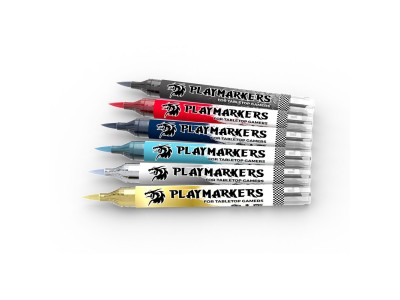 PLAYMARKERS SET -  SPACE KNIGHT (6 ref.) 