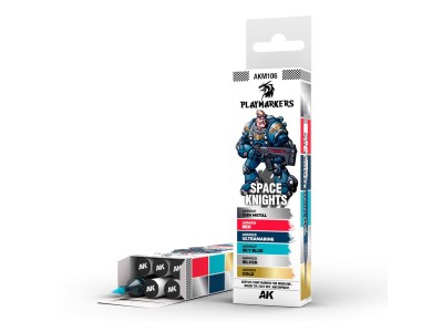 PLAYMARKERS SET -  SPACE KNIGHT (6 ref.) 