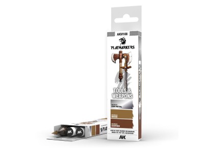 PLAYMARKERS SET - TOOLS & WEAPONS (3 ref.) 