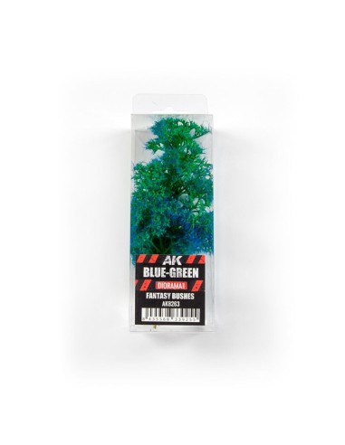 BLUE-GREEN FANTASY BUSHES 