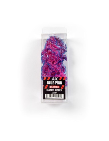 BLUE-PINK FANTASY BUSHES 