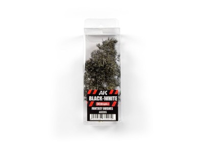 BLACK-WHITE FANTASY BUSHES 