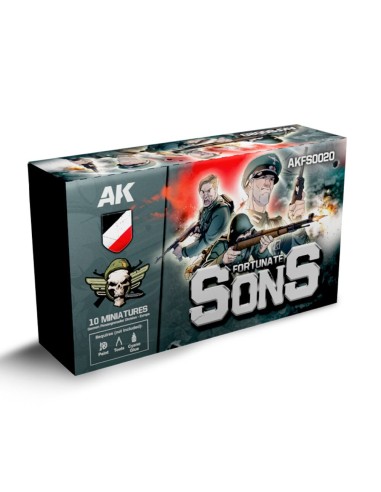 FORTUNATE SONS Panzergrenadier Division (10 Miniatures) 