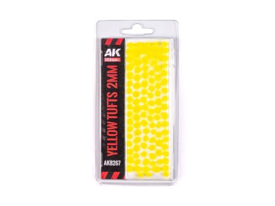 YELLOW - FANTASY TUFTS 2MM 