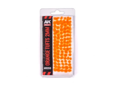 ORANGE - FANTASY TUFTS 2MM 